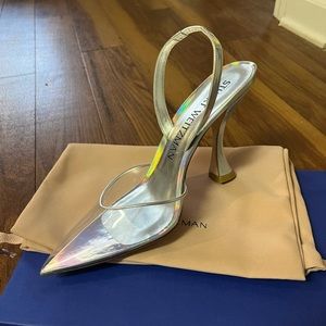 NWT STUART WEITZMAN XCURVE 100 SLINGBACK